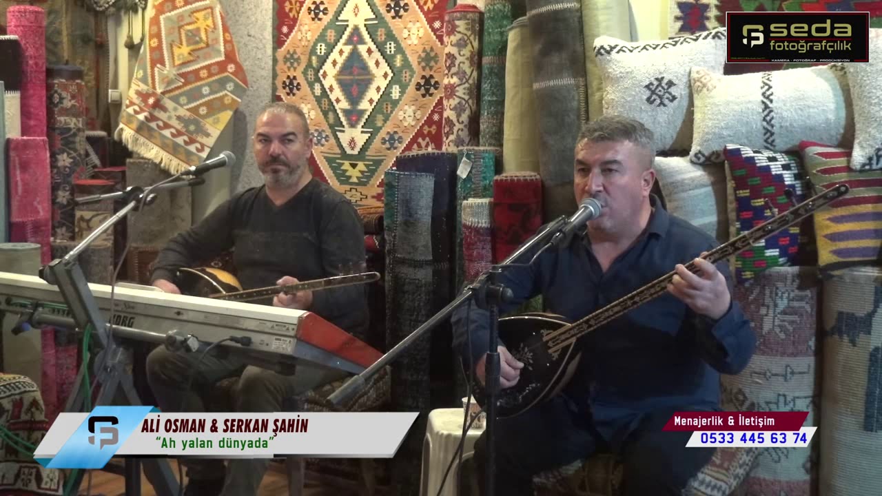 ALİ OSMAN & SERKAN ŞAHİNN ah yalan dünyada     #iletişim & Menajerlik:0533 445 63 74