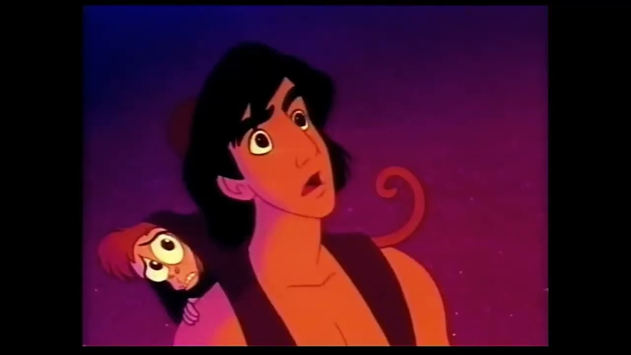 Aladdin (1992) . Walt Disney Home Video - 1994 UK VHS Promo