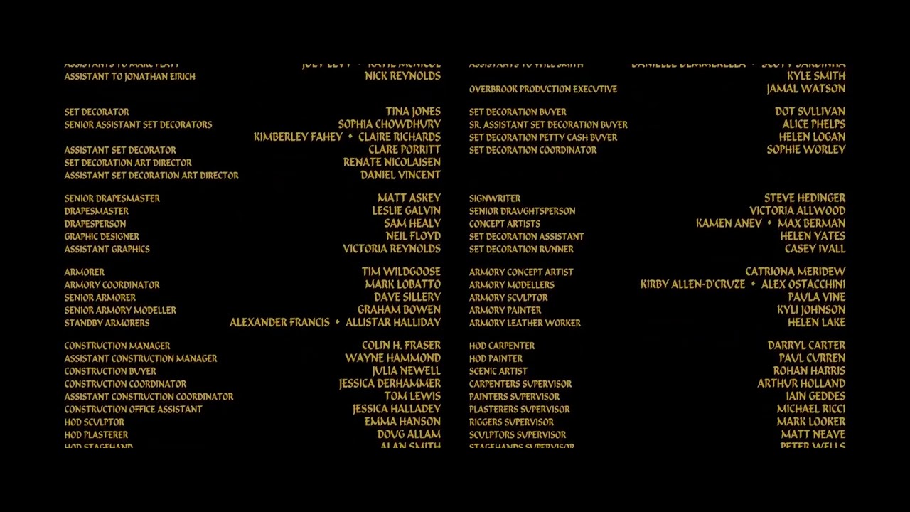 Aladdin (2019) End Credits