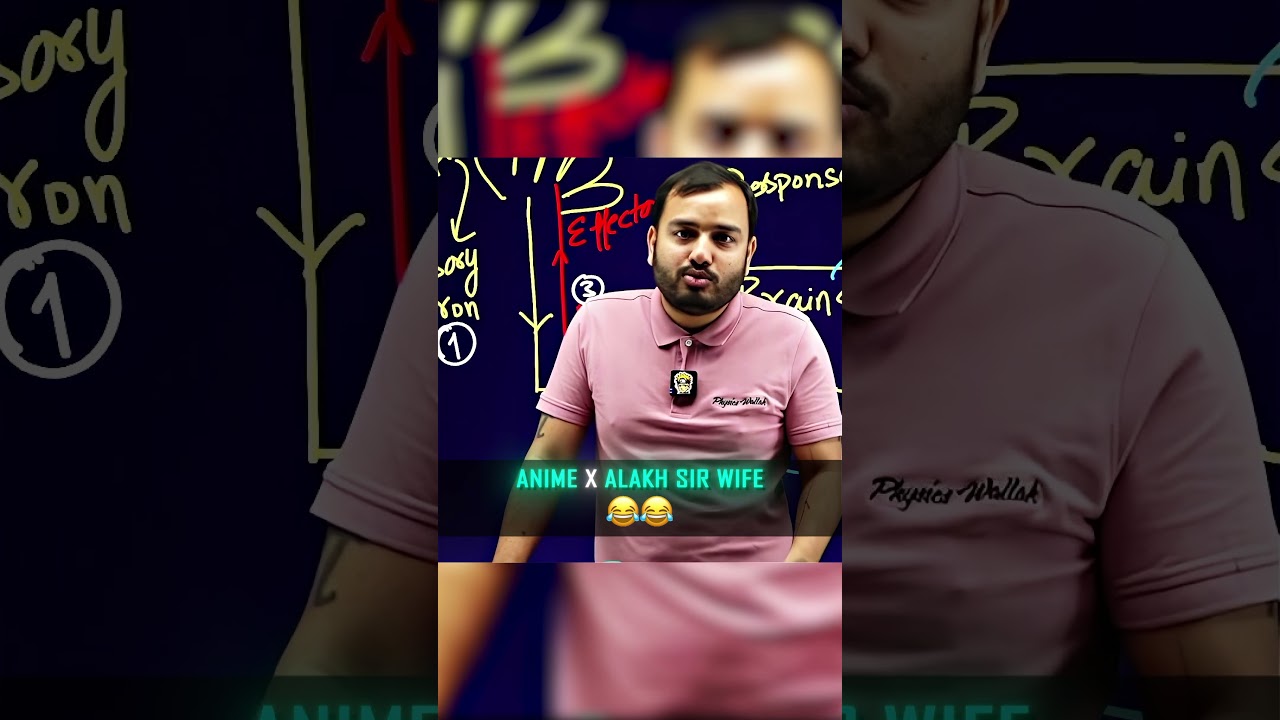 Alakh Sir Wife Loves Anime 😎 💢#samridhimam #class10th #boardexam #udaanedits #anime #naruto
