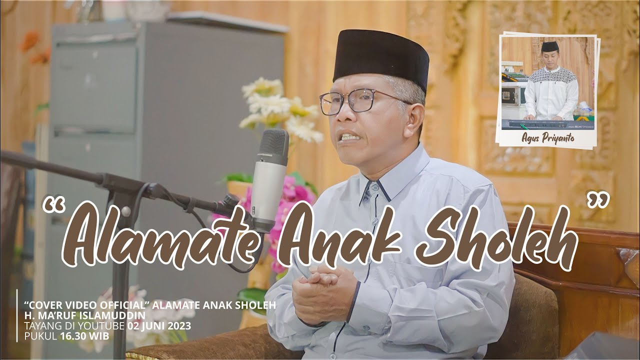 ALAMATE ANAK SHOLEH | H. Ma'ruf Islamuddin | Cover