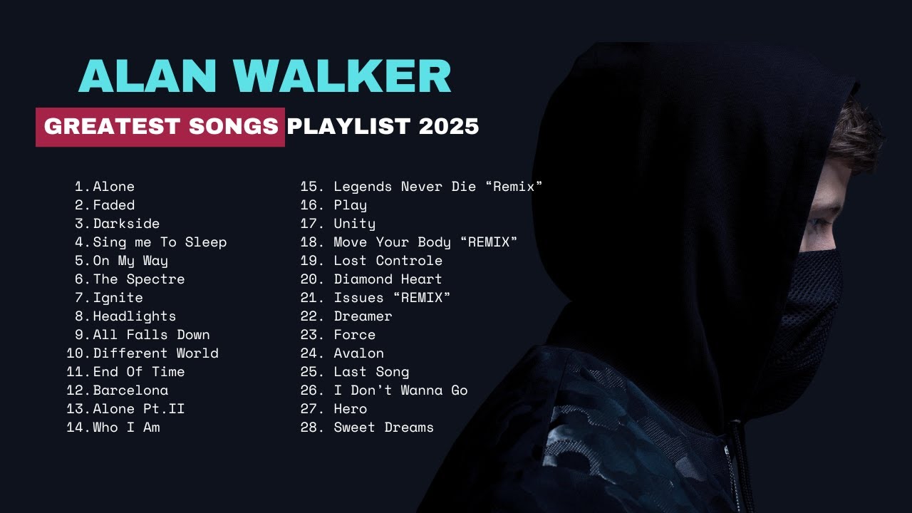 Alan Walker 2025 🔥 Greatest Hits & New Songs | Best Of Alan Walker Full Album