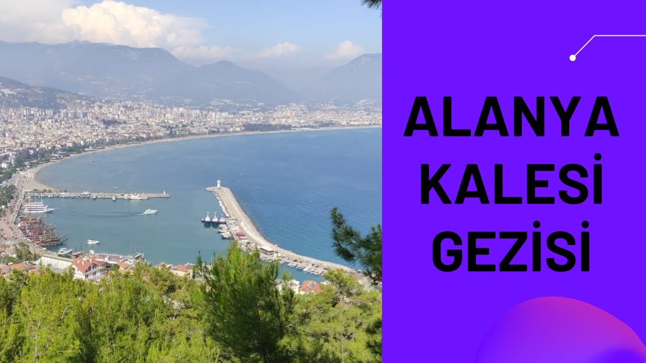 #ALANYA Kalesi Gezimiz(Kuş bakışı kaleyi hiç bu kadar güzel görmüş müydünüz?) #alanya #gezi #turkey