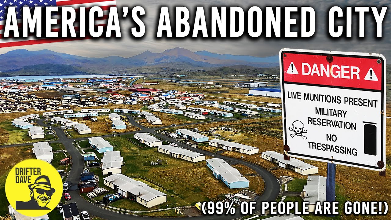 ALASKA'S DYSTOPIAN ABANDONED CITY (6000 people once lived here - over 99% are GONE) | Adak Island