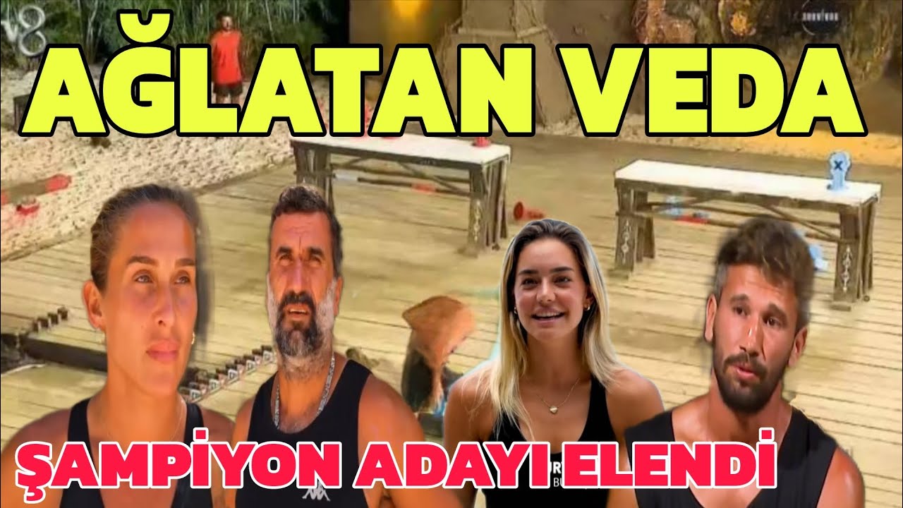 Ağlatan Veda! Survivor Kim Elendi sorusunun cevabı belli oldu!