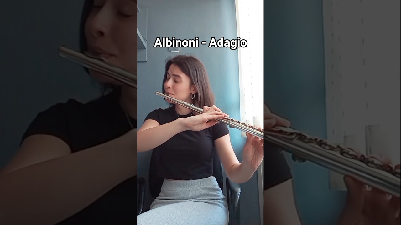 Albinoni - Adagio in A Minör | Yan Flüt | Flüt | Flute | @tuanayayginflute #flutist #yanflüt
