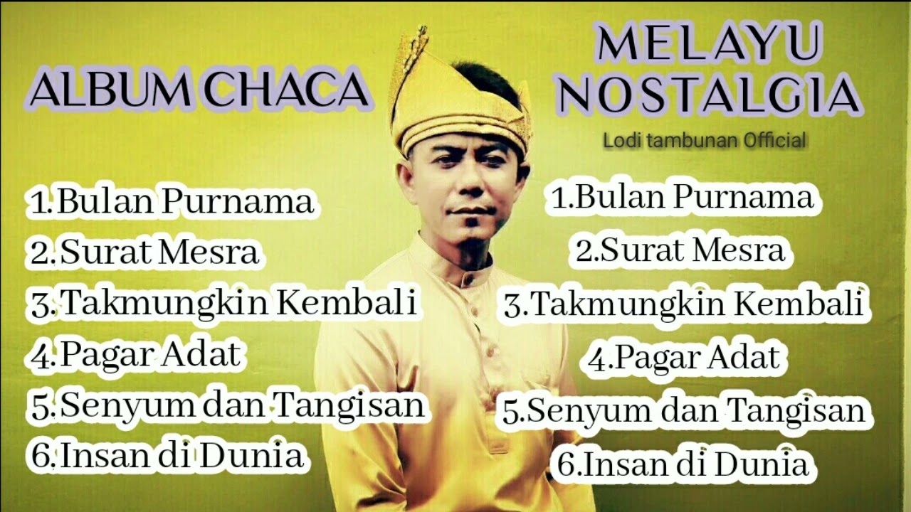 Album Melayu Cha cha Nostalgia1@Lodi tambunan Official.