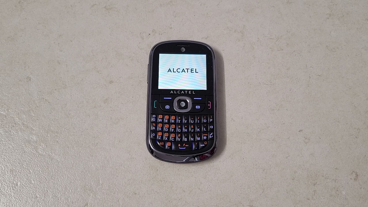Alcatel 871A - Battery Empty