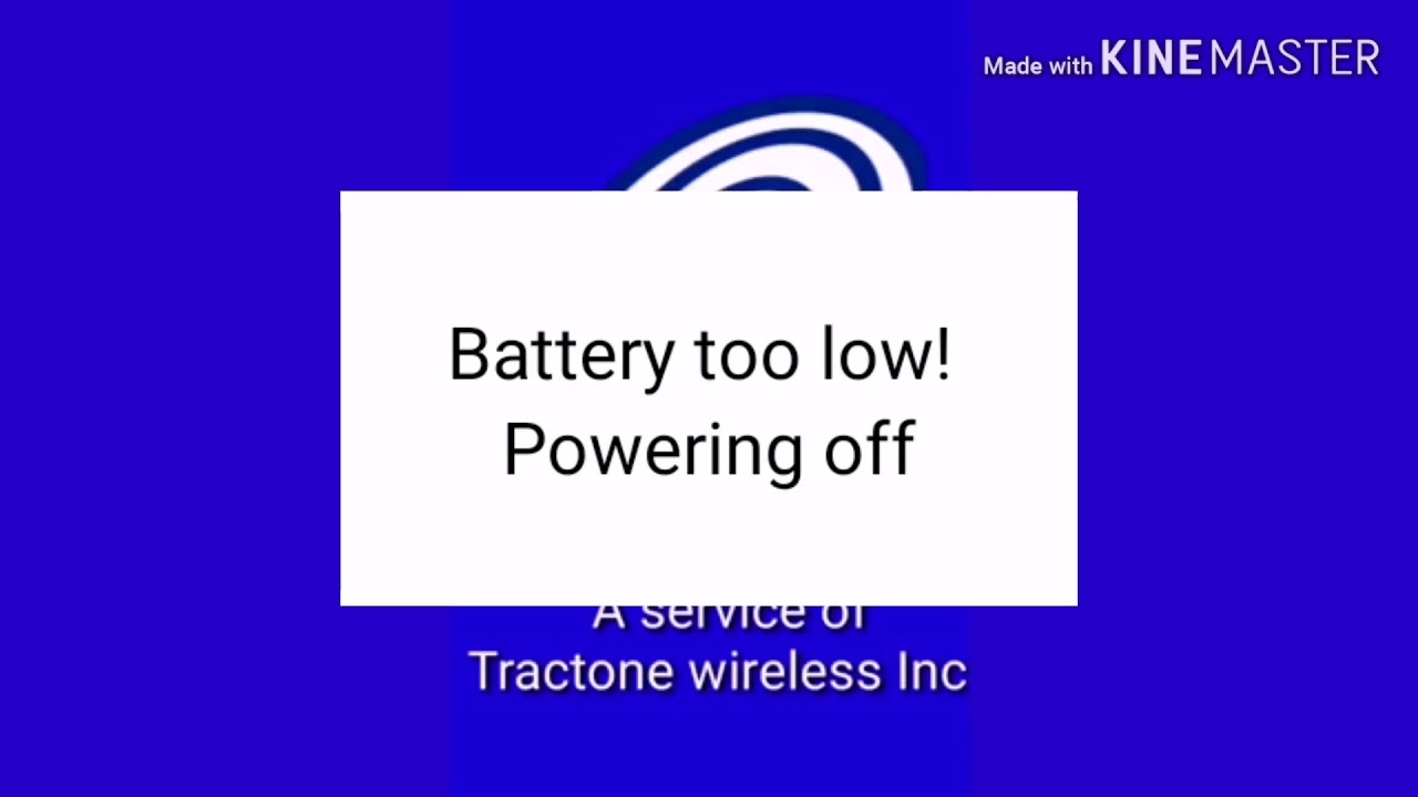 Alcatel big easy battery empty (my version)