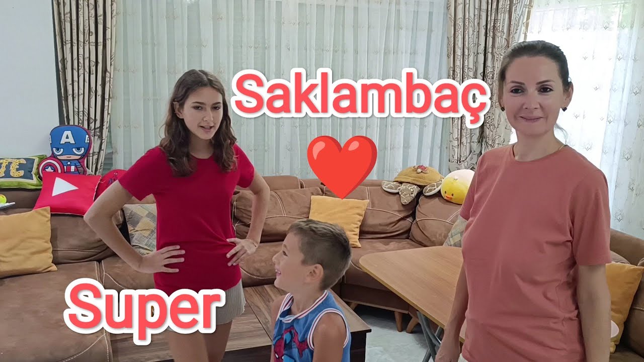 AİLEMLE SAKLAMBAÇ OYNADIK! KAZANAN KİM? ÖDÜLÜ SAKLAMBAÇ!