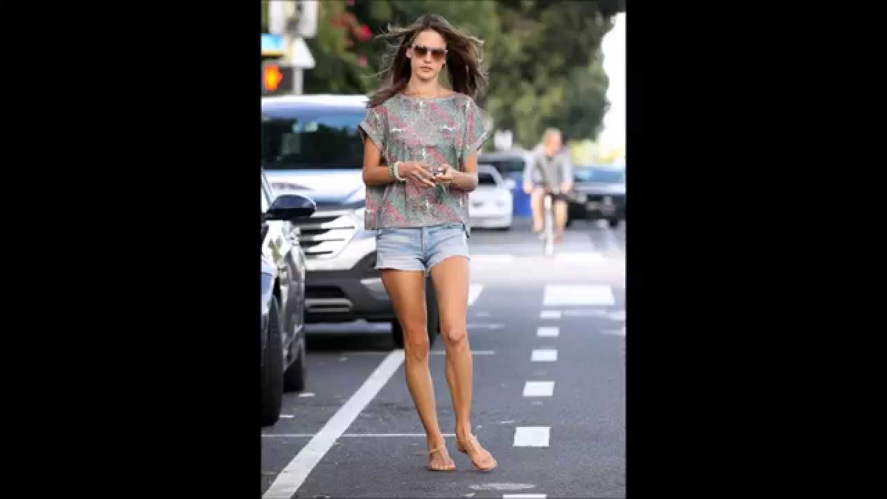ALESSANDRA AMBROSIO STREET STYLE PART 2