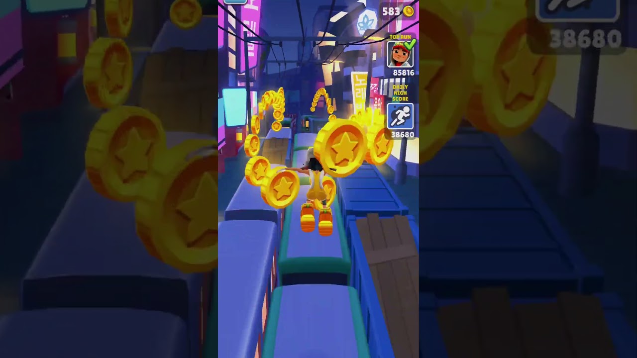 ALEX SEOUL SUBWAY SURFERS GAMEPLAY