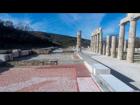 Alexander the Great's Bathroom Discovered At Aigai Palace in Vergina
