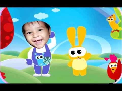 Alexis Bailando Hokey Pokey de Baby TV ♥♥.avi
