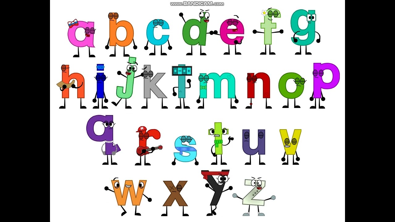 Alex's Lowercase JumpStart Letters Band (OFFICIAL) (Band Version)