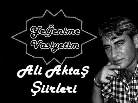 Ali Aktaş Şiirleri -  Bayrağı Yere Düşürme Yeğen