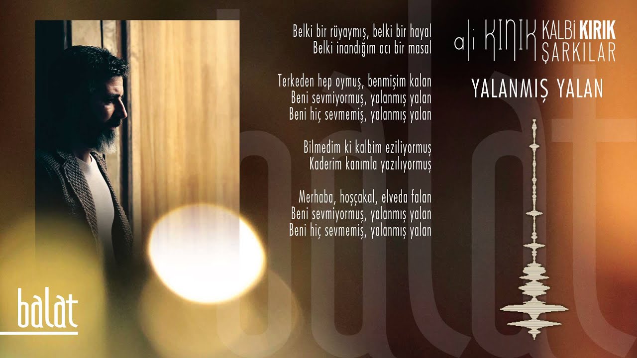 Ali Kınık - Yalanmış Yalan