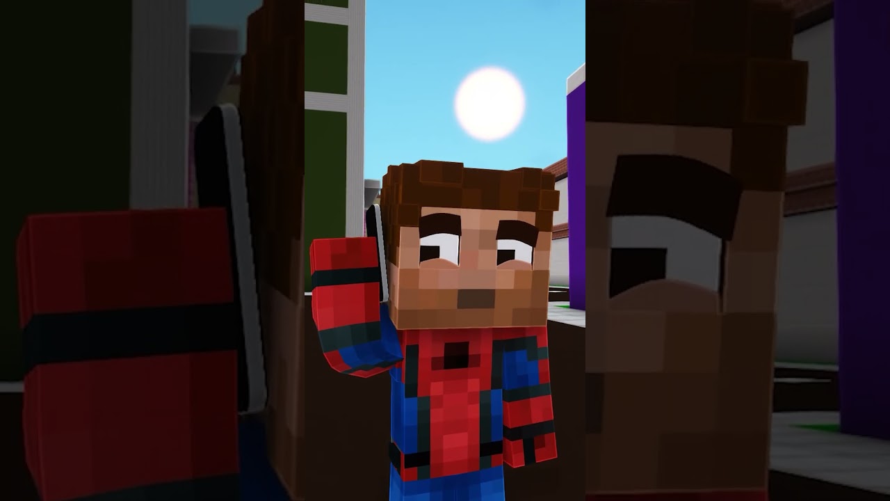 Ali ve Kerem Komiser Komik Video 😂 - Minecraft #shorts