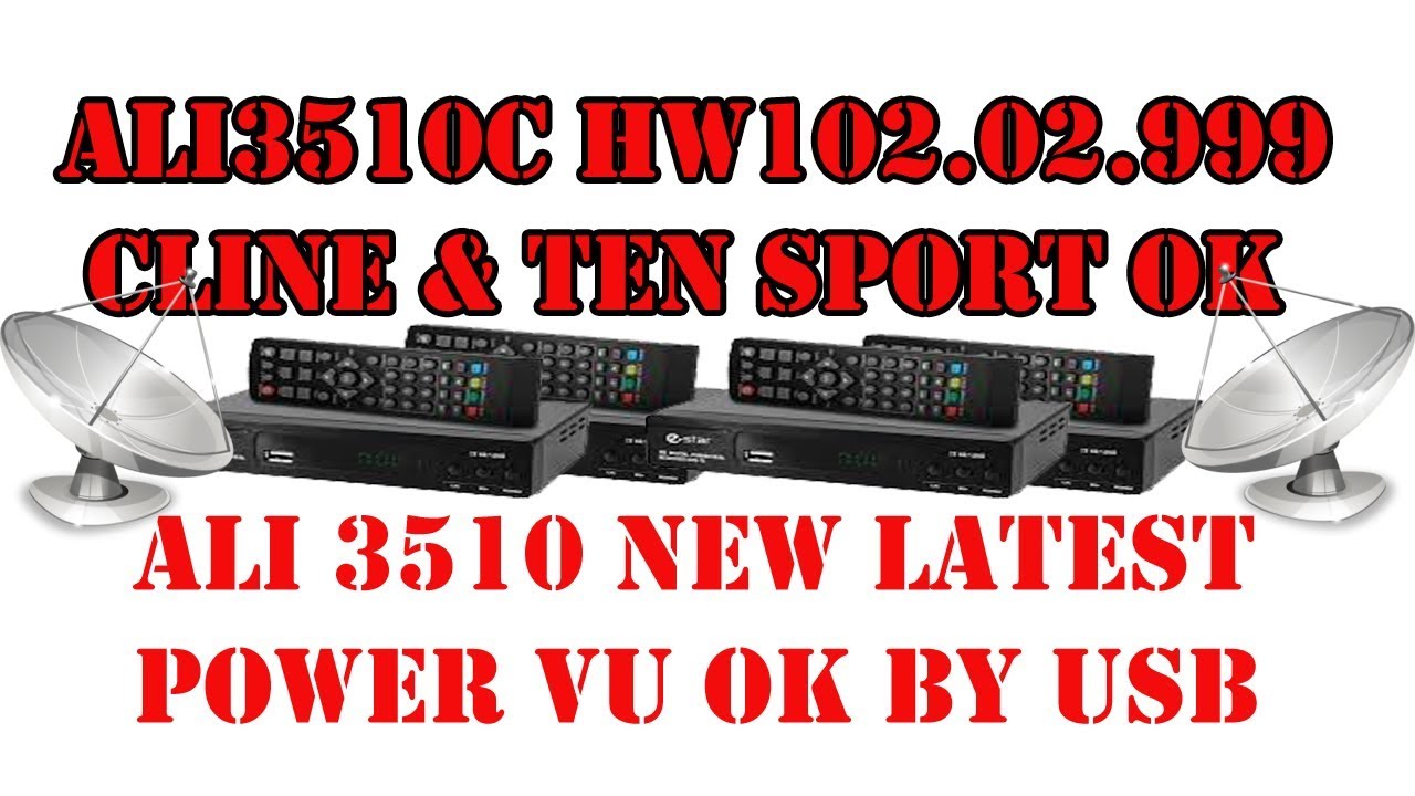 ALI3510C HW102 02 999 CLINE & TEN SPORT OK by usb upgrade 2019-06-26