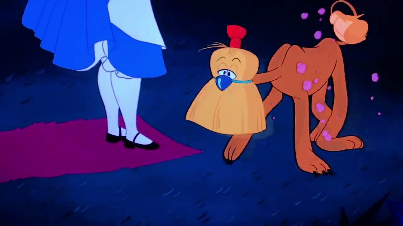 Alice in Wonderland Brush Dog