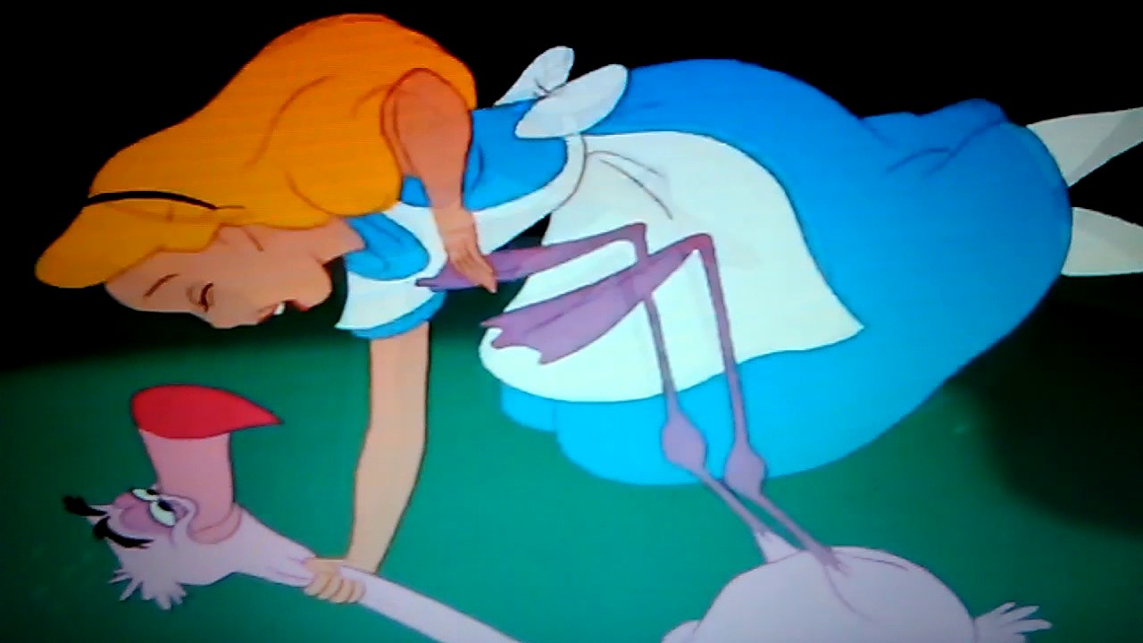 Alice in wonderland tickle scene