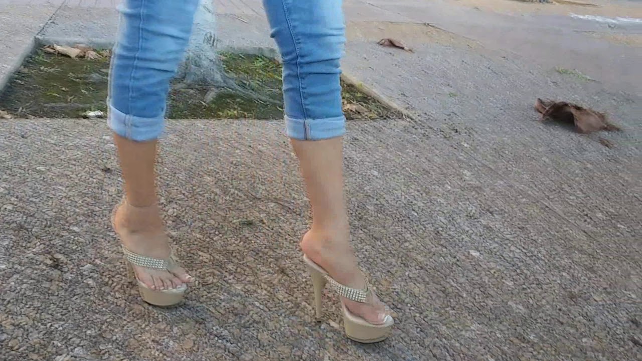 Alice Walking in New Heels