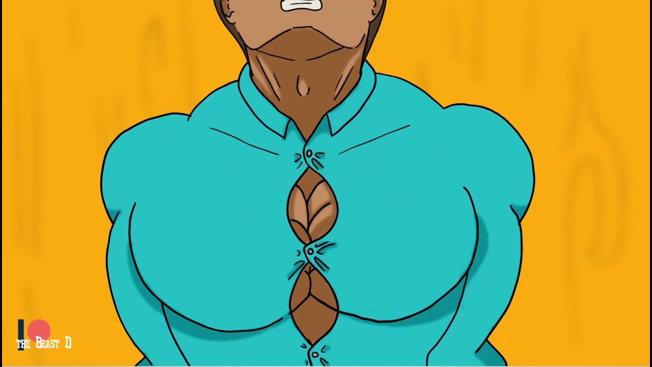 ALIEN SLIME - Muscle Growth Animation