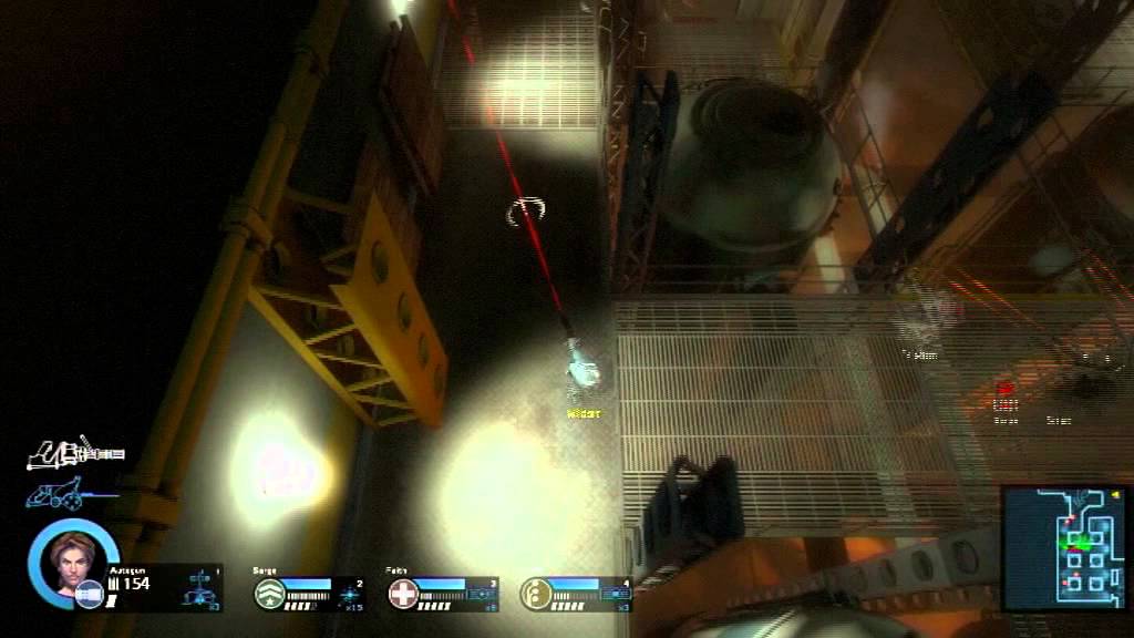 alien swarm offline chainsaw and autogun combo