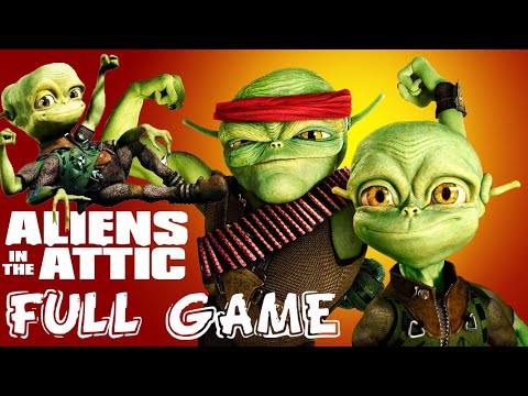 Aliens in the Attic FULL GAME Longplay (PS2, Wii, PC)