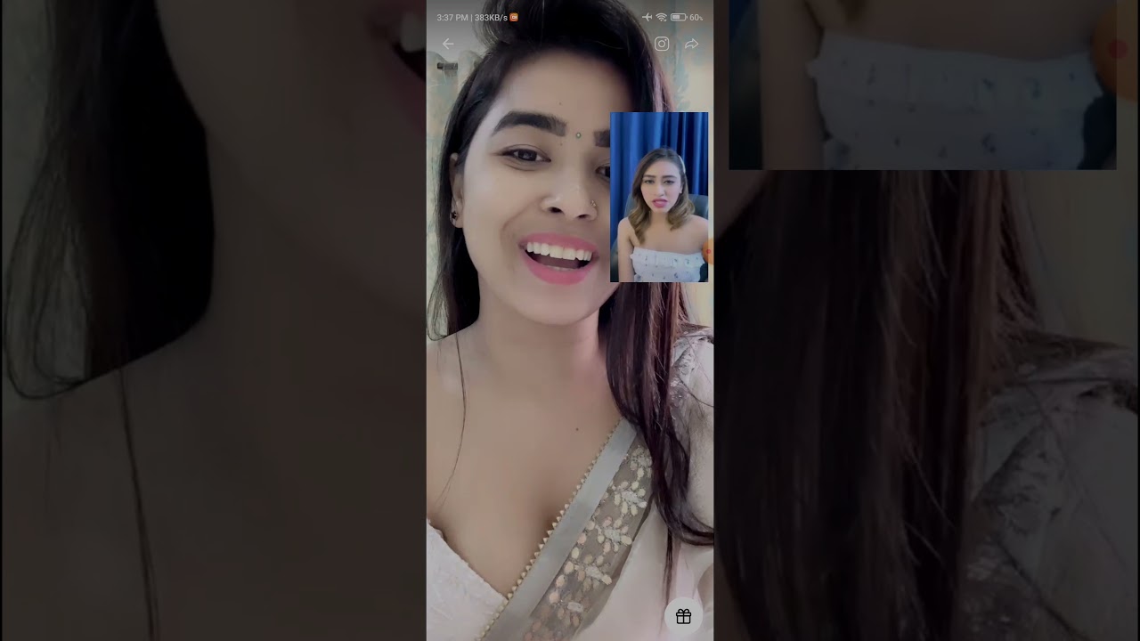 Alisa hot saree tango live