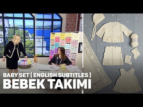Alize Happy Baby ile Bebek Takımı -  Baby Set Tutorial