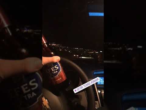 Alkollü Gece Manzaralı Araba Snapi / Araba Storyleri / Cengiz Kurtoğlu - Yorgun Yıllarım