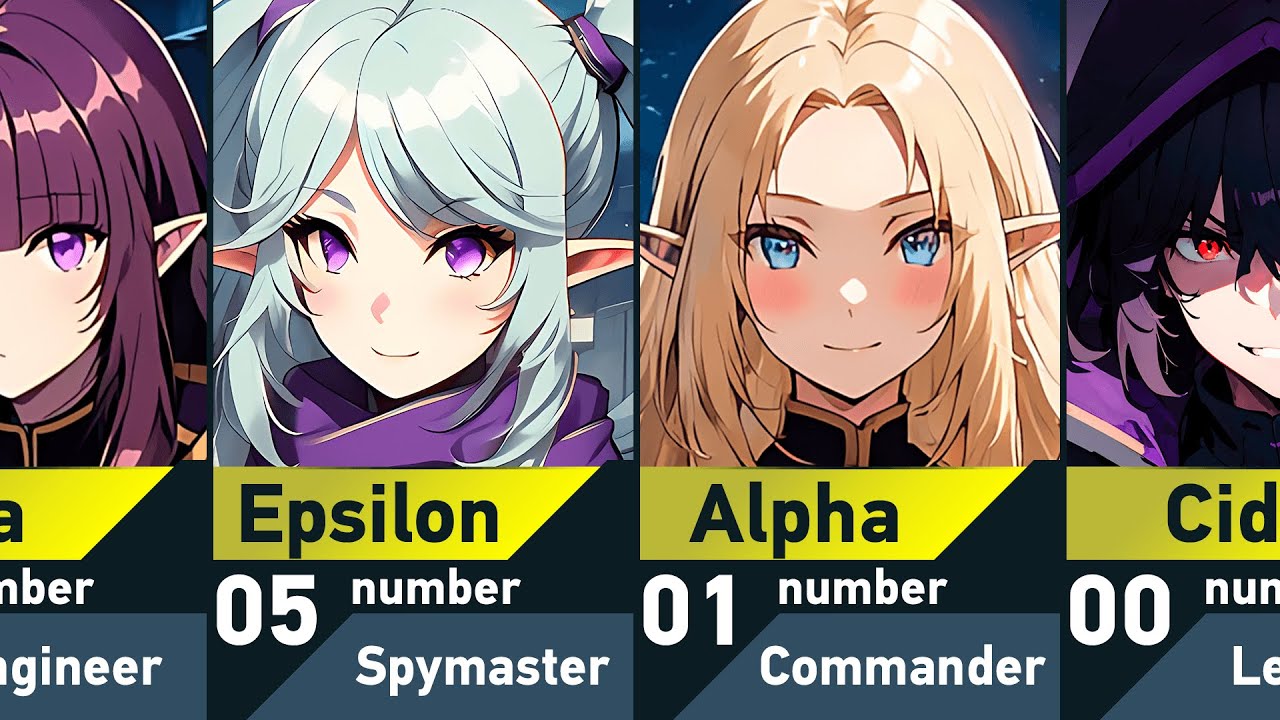 All 20 Shadow Garden Members in The Eminence in Shadow