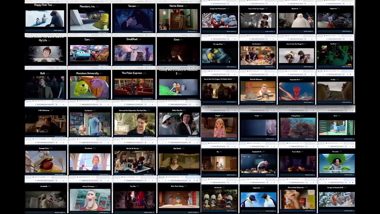 All 48 Movies Playing at the Same Time Vol. 1 (FIXED)