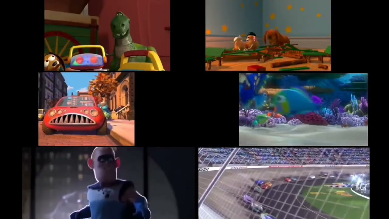All 6 THX Certified Pixar Movies at Once (HD) (7/99)