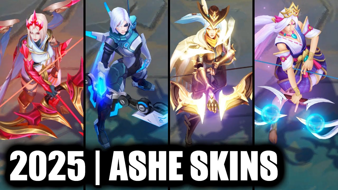 ALL ASHE SKINS SPOTLIGHT 2025 | League of Legends