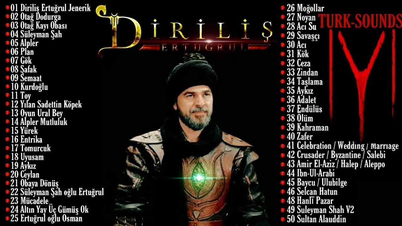 All Background Music Of Ertugrul Ghazi - Diriliş Ertuğrul | Complete Album 50 Songs • @TURK-SOUNDS