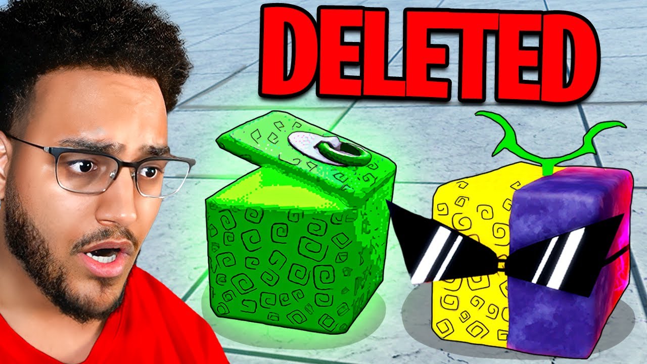ALL Blox Fruits Items that are Deleted Forever..