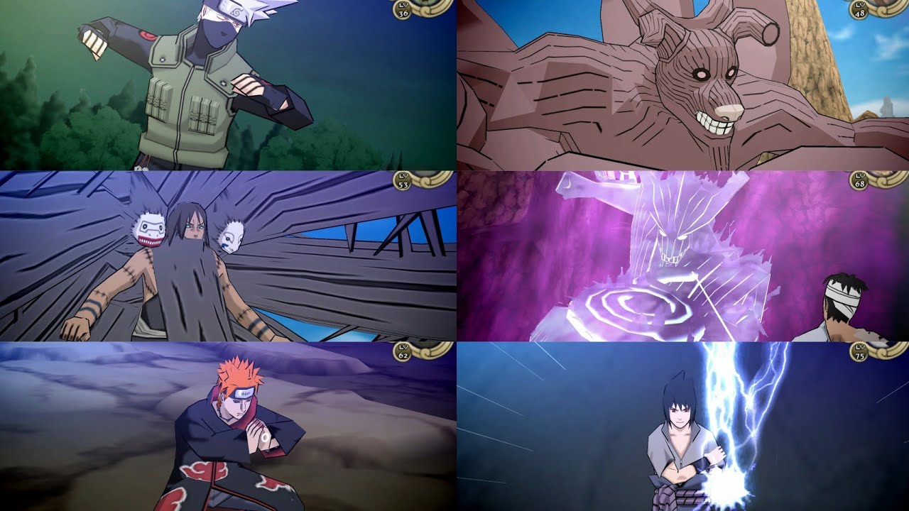 All Boss Fights-Naruto Shippuden: Ultimate Ninja Impact