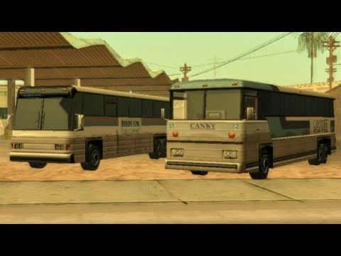 All Bus & Coach Locations - GTA San Andreas