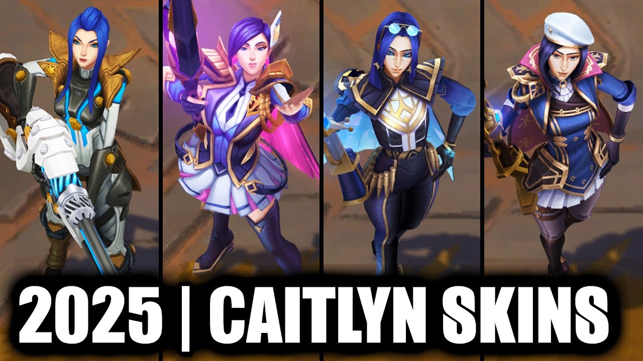 ALL CAITLYN SKINS SPOTLIGHT 2025 | League of Legends