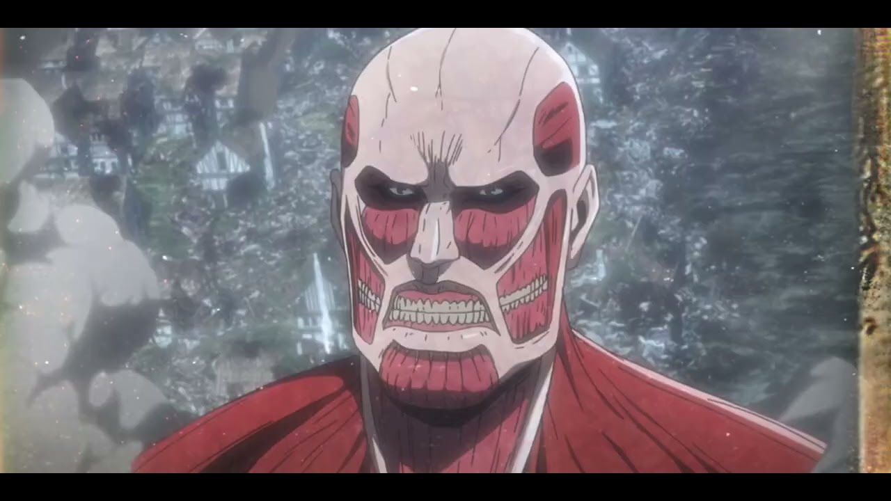 All Colossal Titan Scenes (Bertholdt Hoover) SNK/AOT