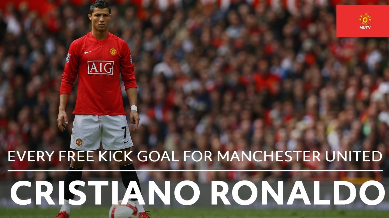 All Cristiano Ronaldo Free Kick Goals with Manchester United
