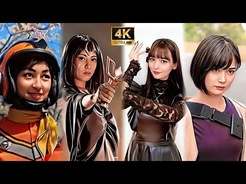 All Female Giant in Ultraman Appearance & Transformation (1966-2023)