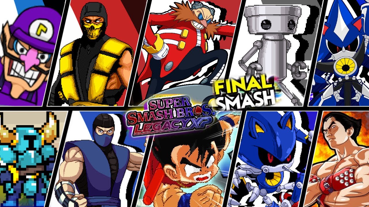 All Final Smashes: Super Smash Bros Crusade Mods (60FPS)