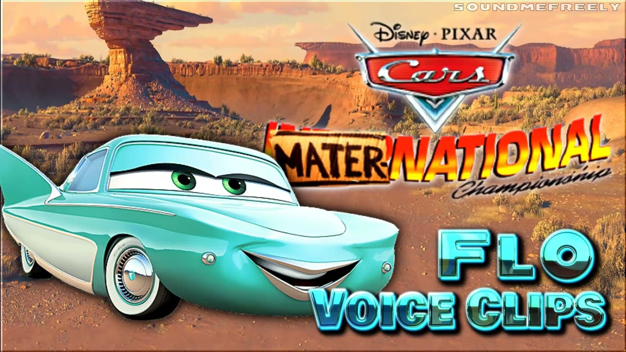 All Flo Voice Clips • Cars Mater-National Championship • Voice Lines (Jenifer Lewis)