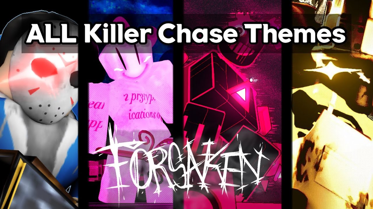 ALL Forsaken Killer Chase Themes And LMS Themes || Forsaken (ROBLOX)