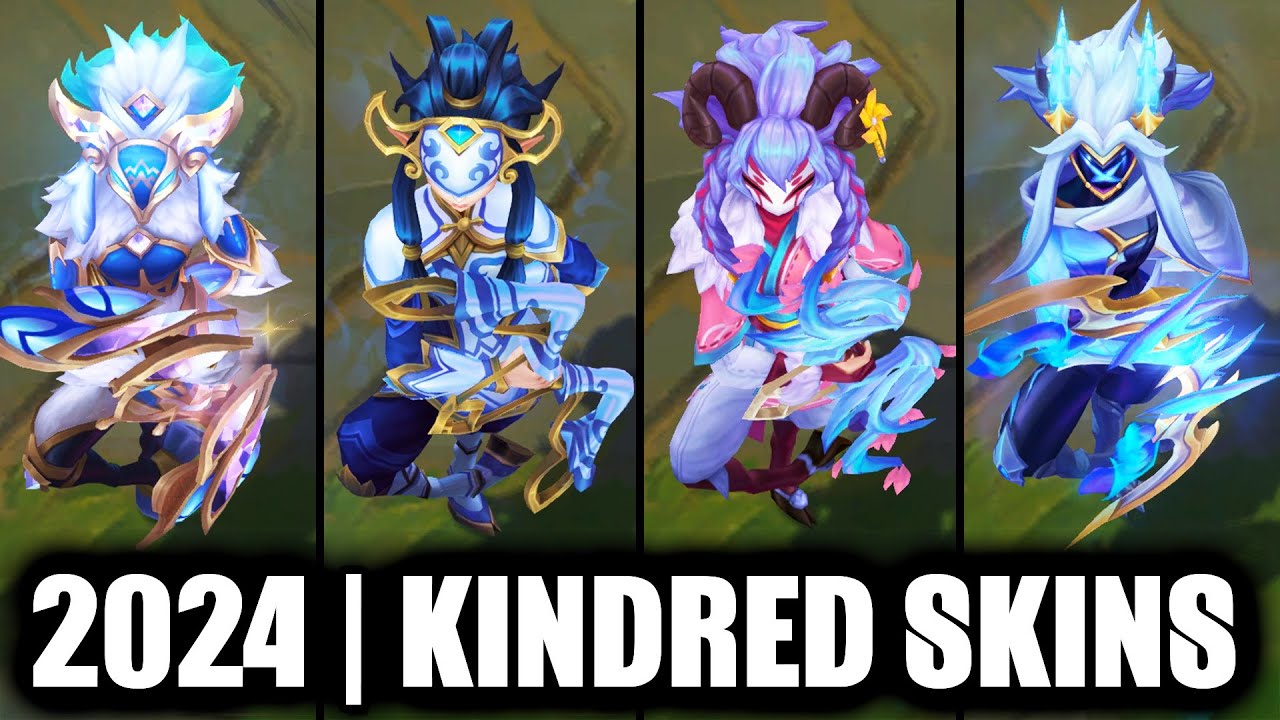 ALL KINDRED SKINS SPOTLIGHT 2024 | League of Legends