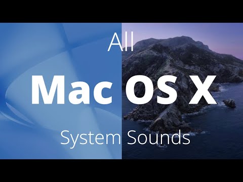 All Mac OS X System Sounds