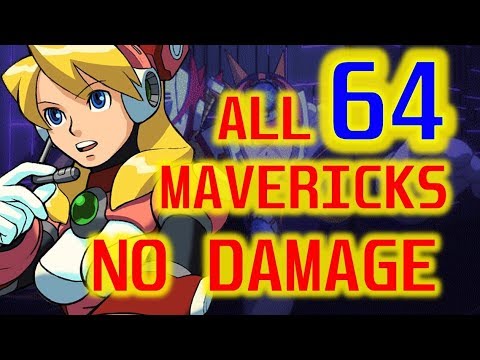All Maverick Bosses (MegaMan X1~X8) No Damage - Hard/Xtreme